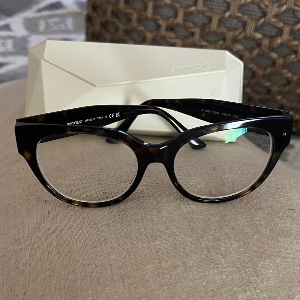Jimmy Choo Brown Tortoise Women's Glasses